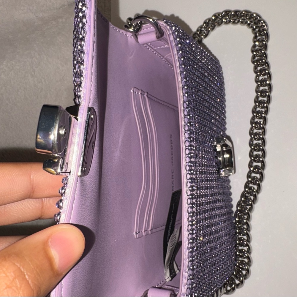 Marc Jacobs Purple Sparkling Purse - Picture 7 of 9